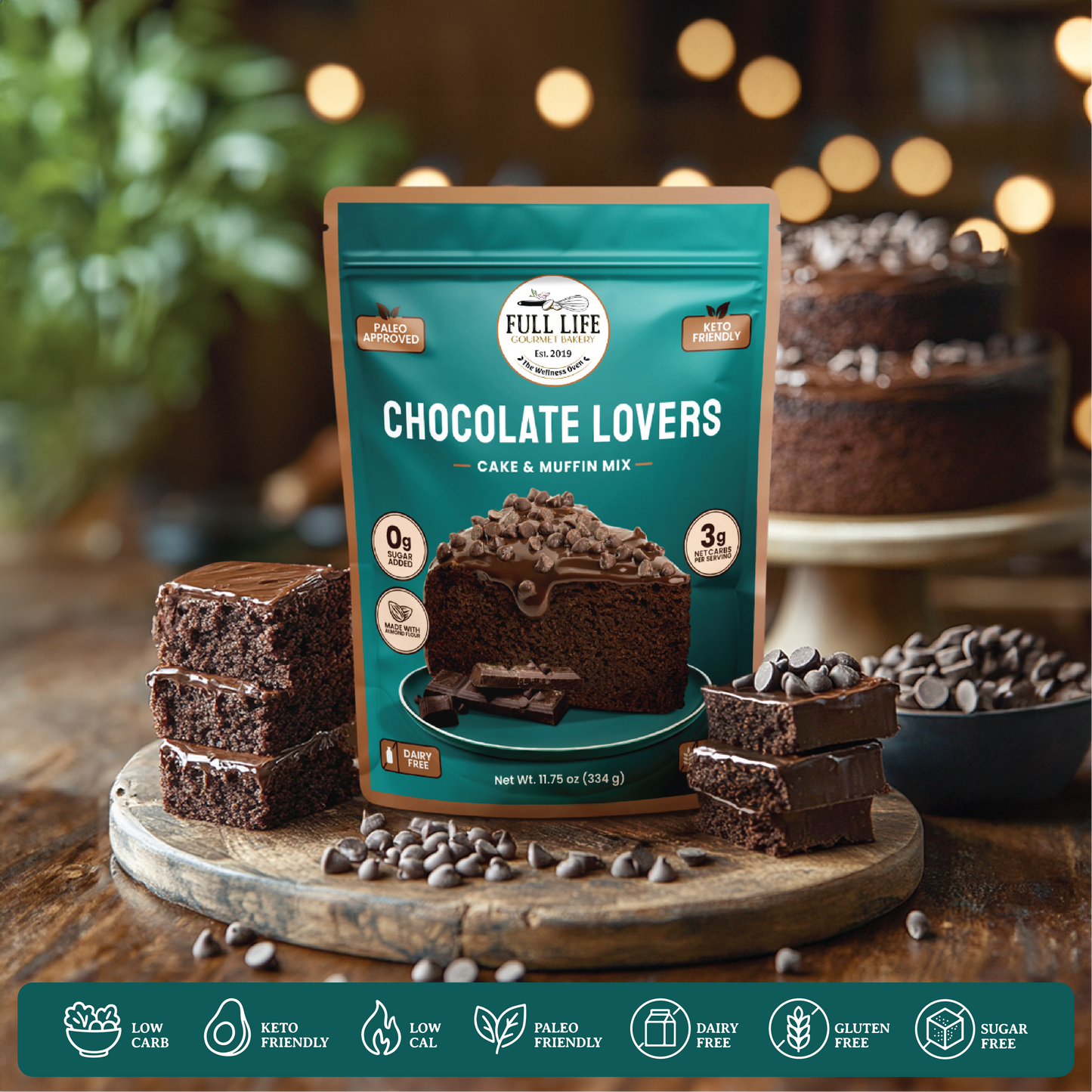 Full Life Just Got Easier: Introducing Our All-New Healthy Cake &amp; Muffin Dry Mixes