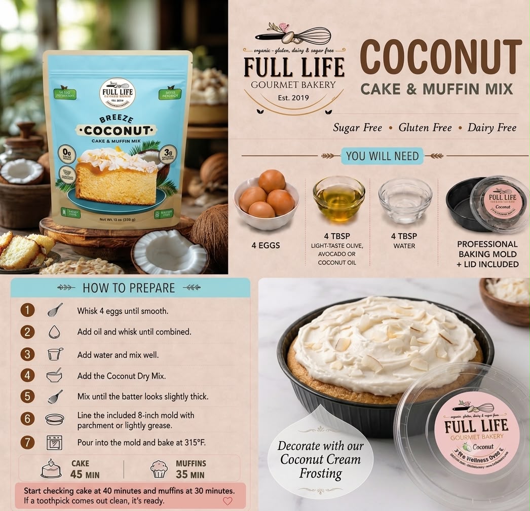 
                  
                    Breeze Coconut Cake & Muffin Mix Kit
                  
                