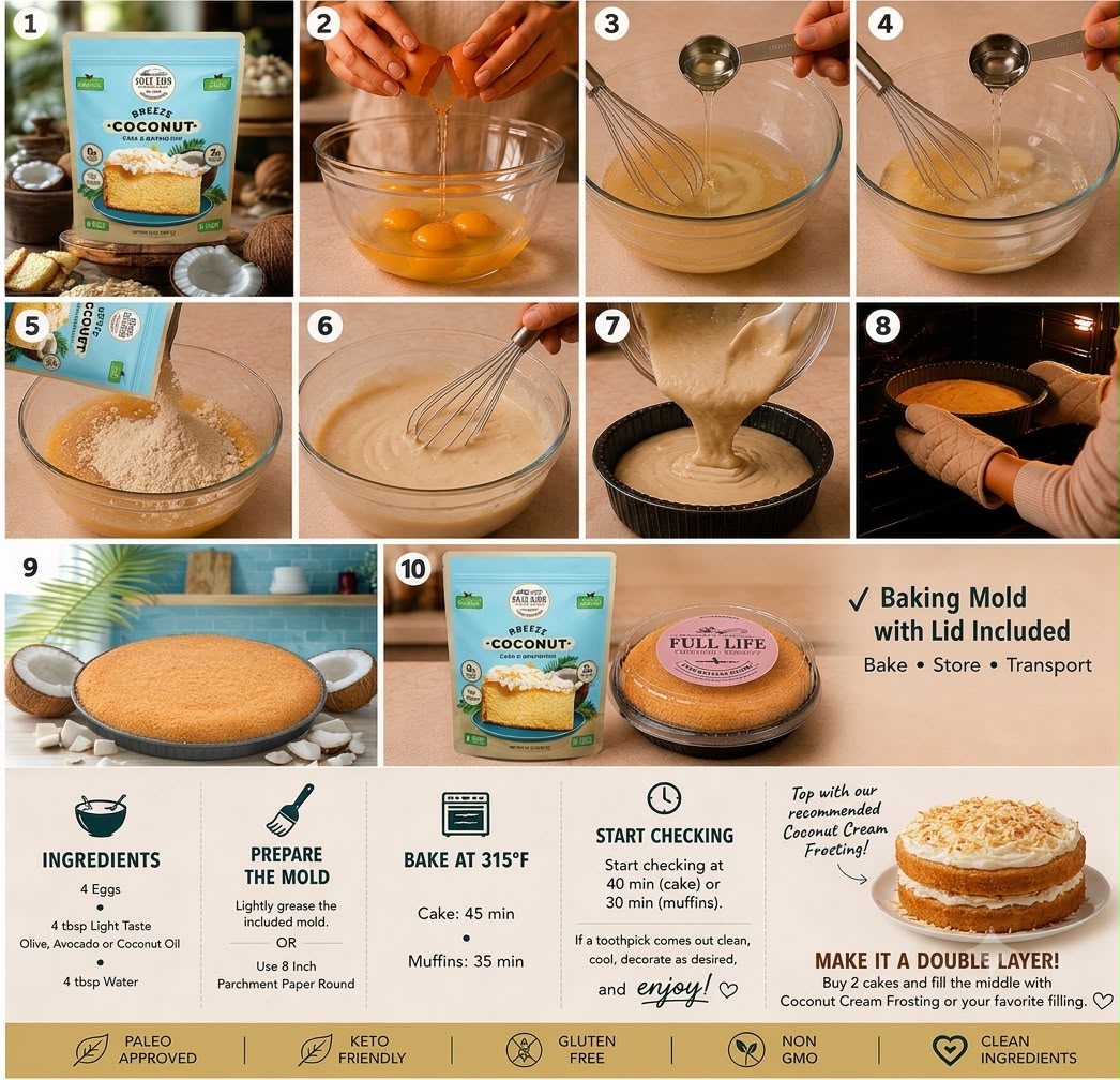 
                  
                    Breeze Coconut Cake & Muffin Mix Kit
                  
                