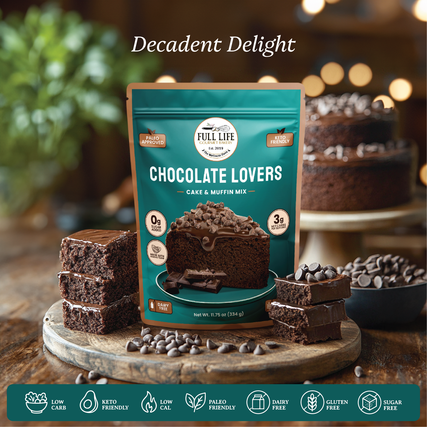 
                  
                    Chocolate Lovers - Cake & Muffin Mix
                  
                