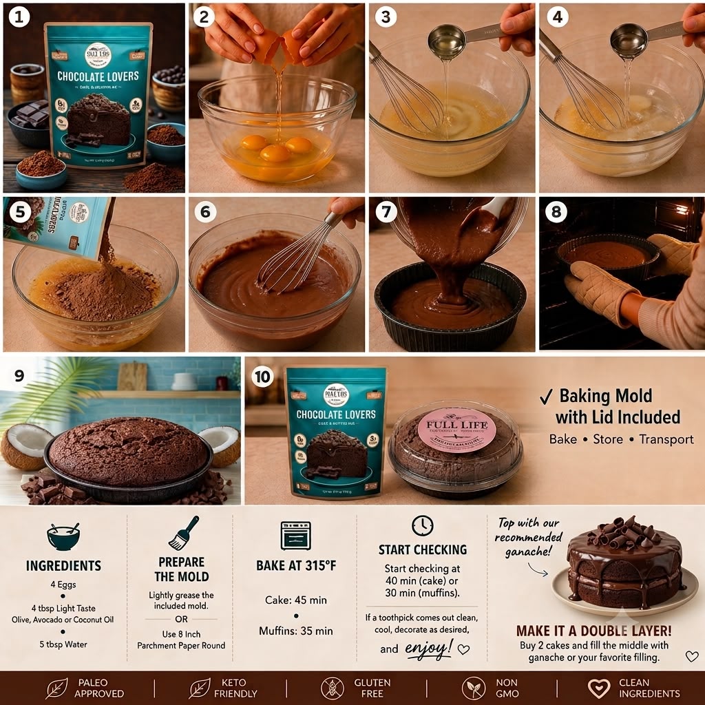 
                  
                    Chocolate Lovers Cake & Muffin Mix Kit
                  
                