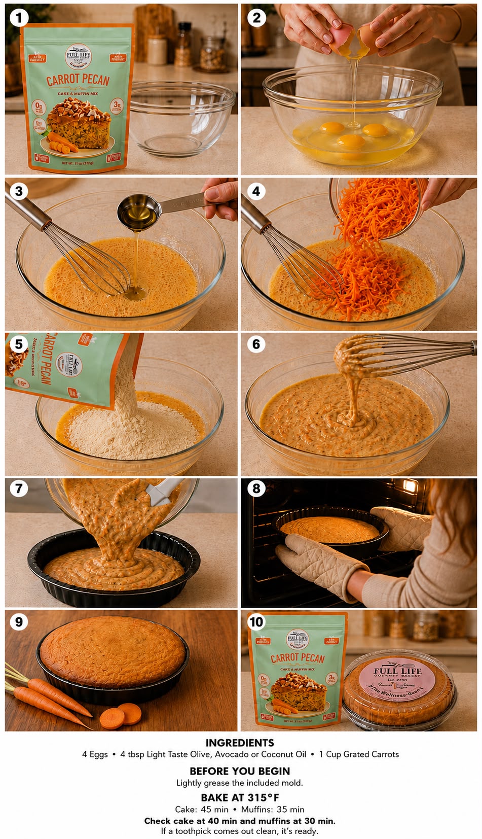 
                  
                    Carrot Pecan - Cake & Muffin Mix
                  
                