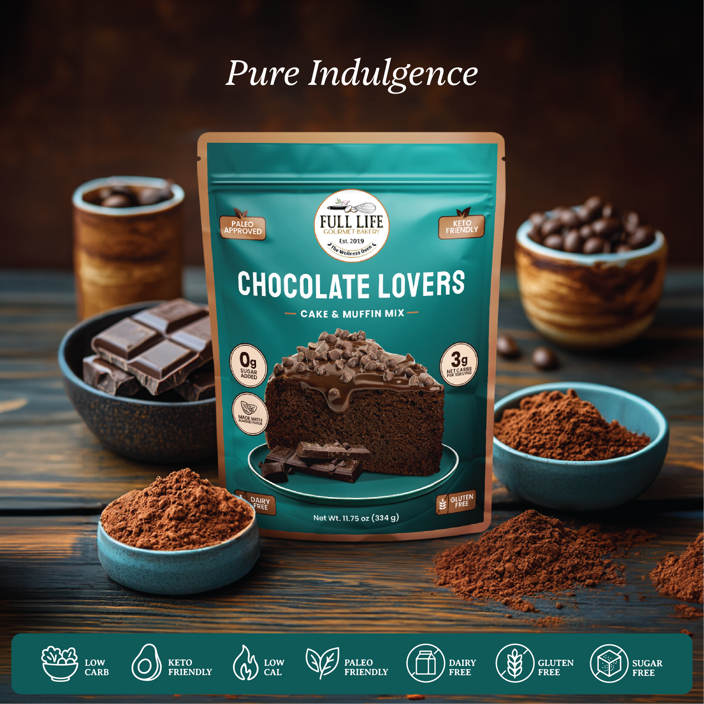 
                  
                    Chocolate Lovers - Cake & Muffin Mix
                  
                