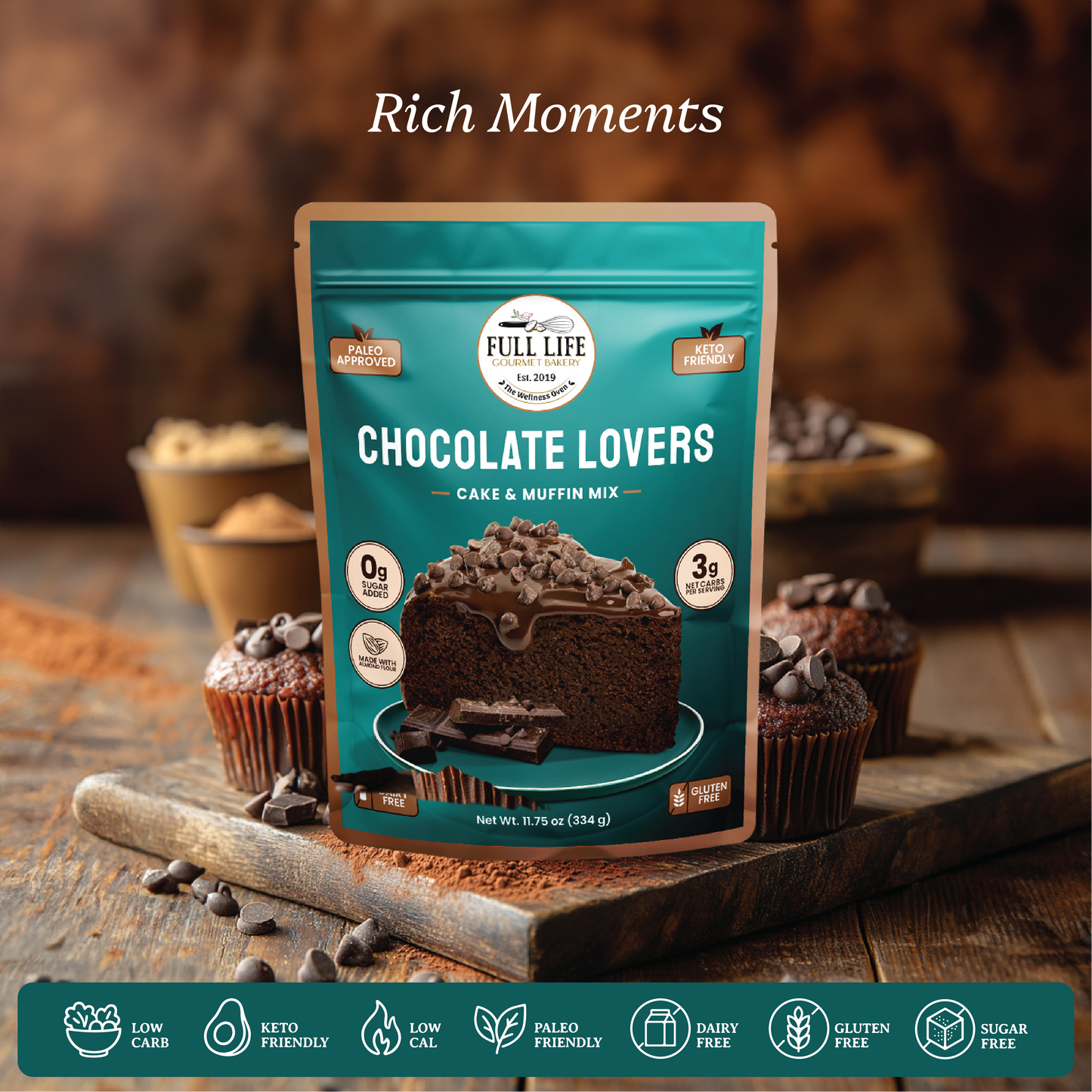 
                  
                    Chocolate Lovers - Cake & Muffin Mix
                  
                