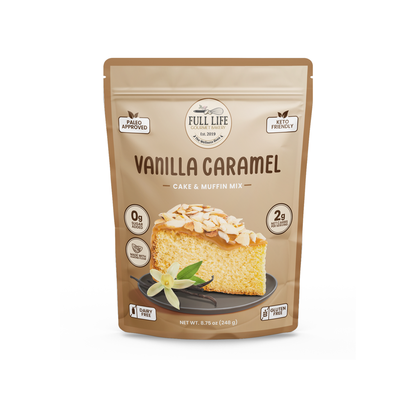 
                  
                    Vanilla Caramel Cake & Muffin Mix
                  
                