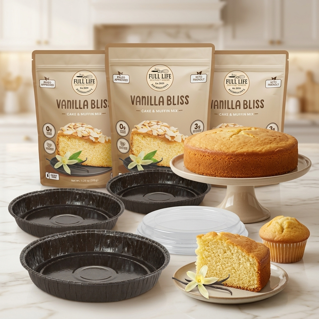 
                  
                    Vanilla Bliss Complete Cake & Muffin Baking Kit
                  
                