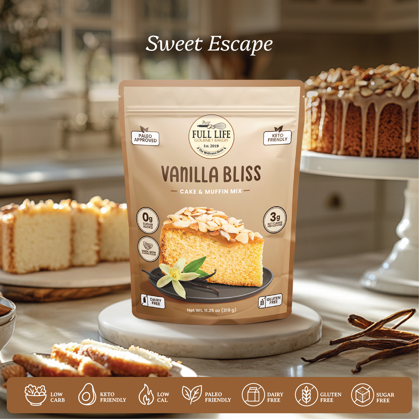 
                  
                    Vanilla Bliss - Cake & Muffin Mix
                  
                