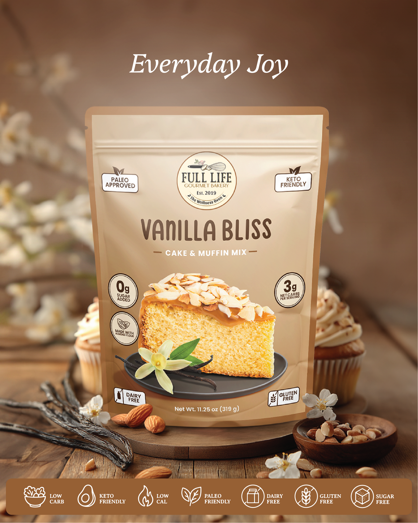 
                  
                    Vanilla Bliss Cake & Muffin Mix (COMING SOON!!!)
                  
                
