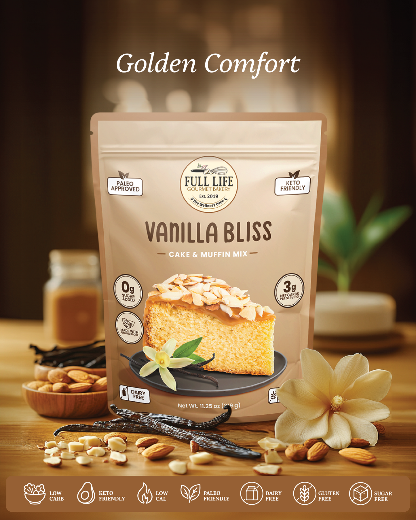 
                  
                    Vanilla Bliss Cake & Muffin Mix (COMING SOON!!!)
                  
                