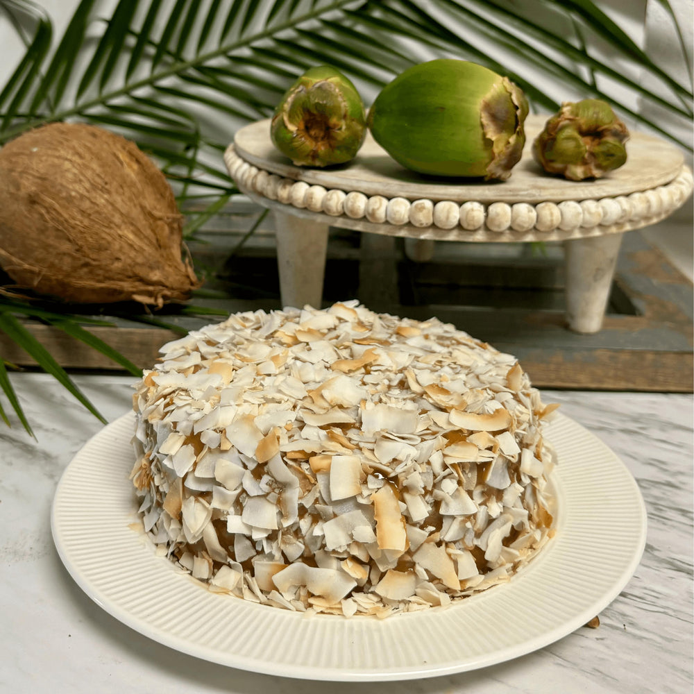 Breeze-Coconut – Cake - Gluten-Free, Dairy-Free, Sugar-Free – Full Life Gourmet Bakery