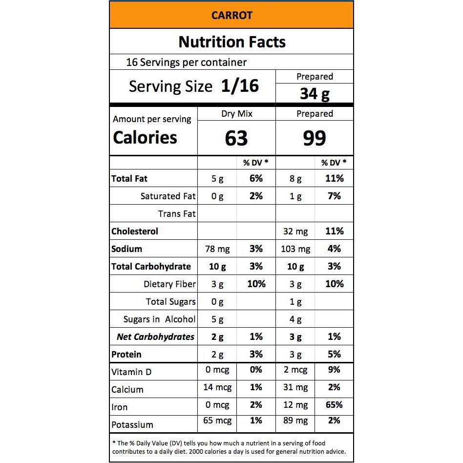 
                  
                    Carrot-Pecan – Cake - Gluten-Free, Dairy-Free, Sugar-Free – Full Life Gourmet Bakery
                  
                