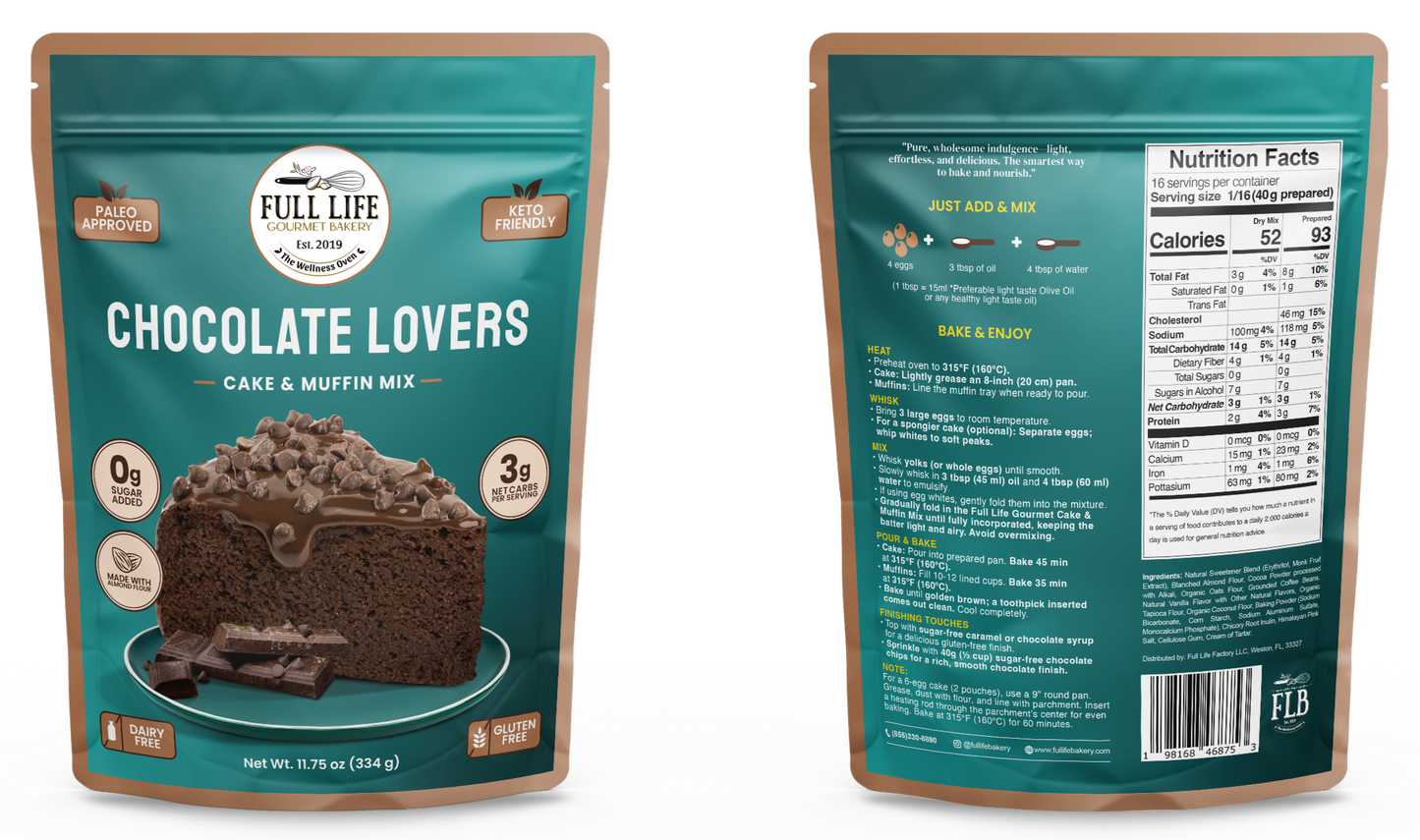 
                  
                    Chocolate Lovers Cake & Muffin Mix
                  
                