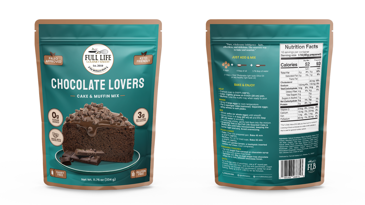 
                  
                    Chocolate Lovers - Cake & Muffin Mix
                  
                