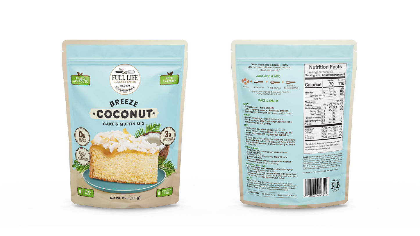 
                  
                    Breeze Coconut - Cake & Muffin Mix
                  
                
