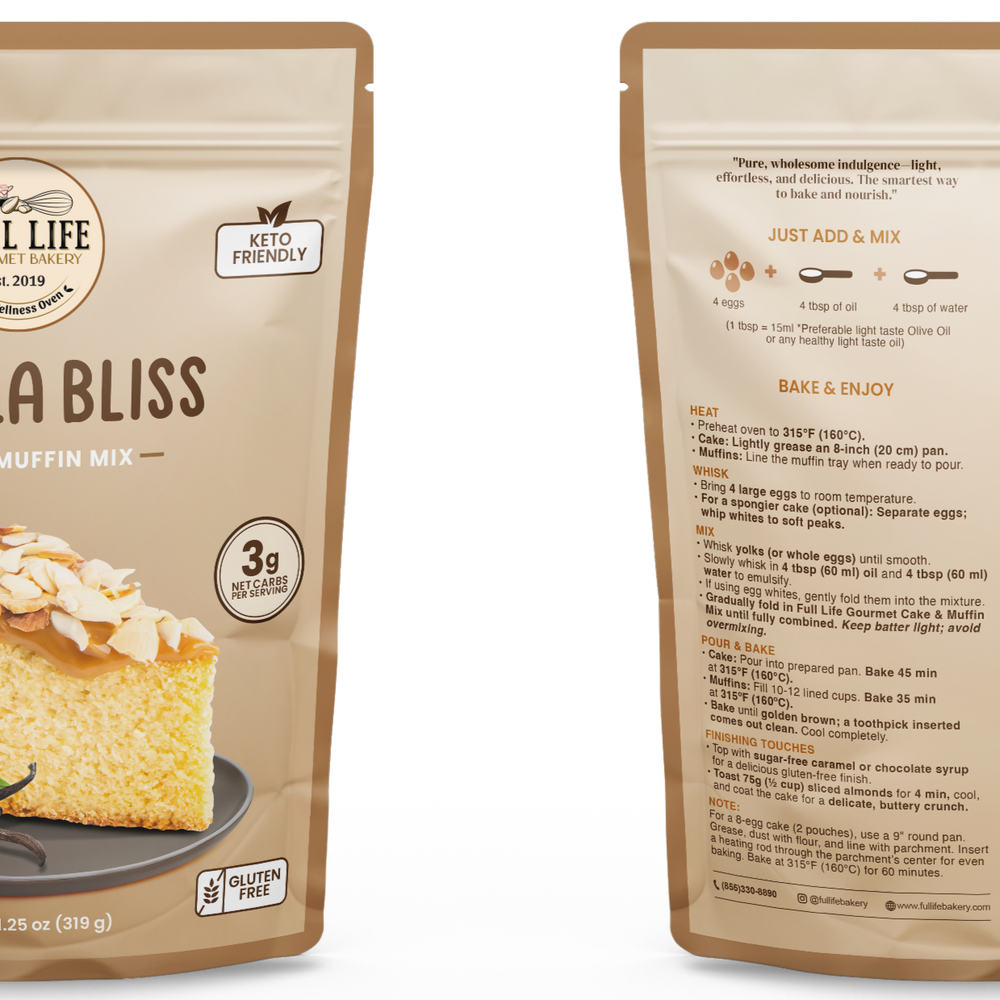 
                  
                    Vanilla Bliss Cake & Muffin Mix (COMING SOON!!!)
                  
                