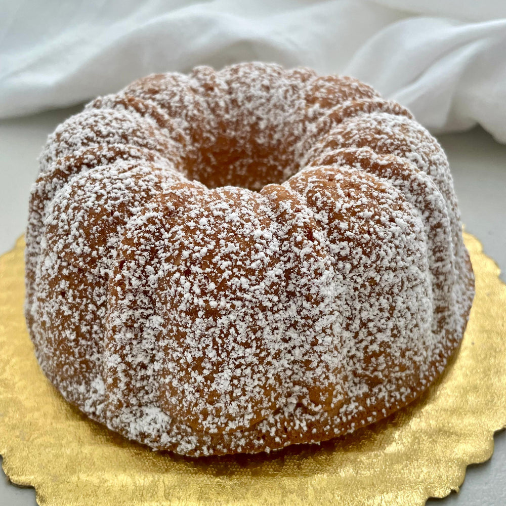
            
                Load image into Gallery viewer, Gluten-Free, Dairy-Free and Sugar-Free Pumpkin Cinnamon cake with caramel topping, perfect for health-conscious dessert lovers. Full Life Gourmet Bakery
            
        